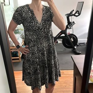 tiered Anthro dress - easy chic